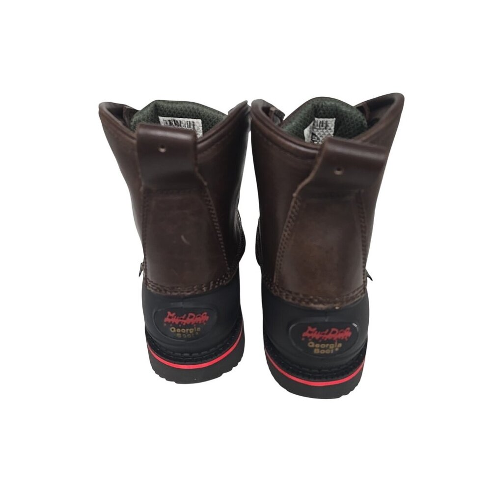 Georgia Boot Men's Muddog G6633 6" Waterproof Steel Toe Work Boot Chocolate 10M - Picture 3 of 8